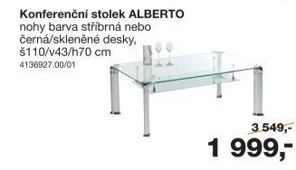 Konferenční stolek Alberto