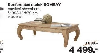 Konferenční stolek Bombay