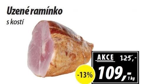 Uzené ramínko s kostí