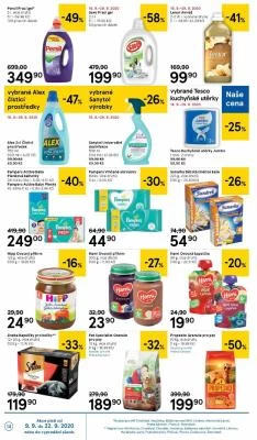 akční leták Tesco 16.9.2020-22.9.2020