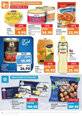 akční leták Kaufland 16.9.2020-22.9.2020