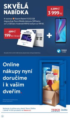 akční leták Tesco 16.9.2020-22.9.2020