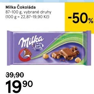 Čokoláda Milka