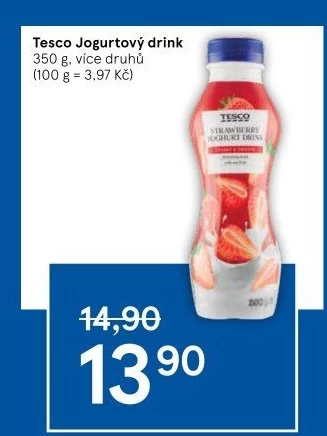 Jogurtový nápoj Tesco