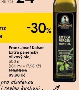 Olivový olej extra panenský Exclusive Kaiser Franz Josef