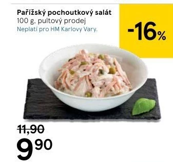 Pařížský pochoutkový salát