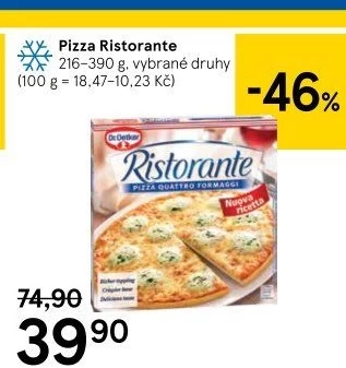 Pizza mražená Ristorante Dr. Oetker