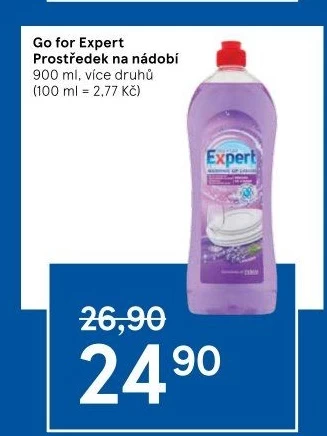 Prostředek na nádobí Go For Expert