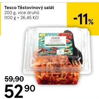Salát těstovinový Tesco