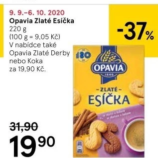 Sušenky Esíčka Zlaté Opavia