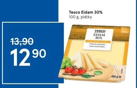 Sýr Eidam 30% Tesco