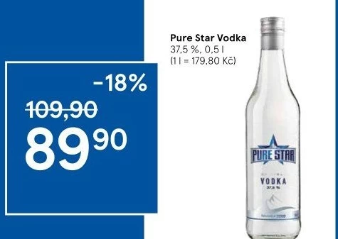 Vodka Pure Star