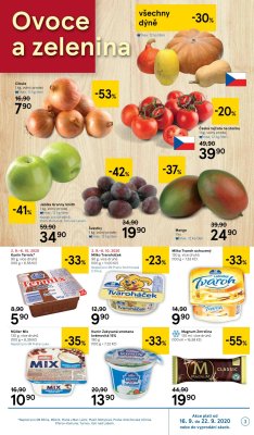 akční leták Tesco 16.9.2020-22.9.2020