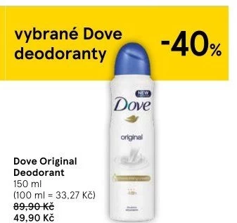 Deodorant sprej Dove