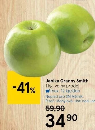 Jablka Granny Smith