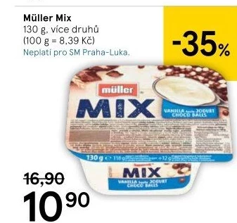 Jogurt Müller Mix