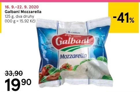 Sýr Mozzarella Galbani