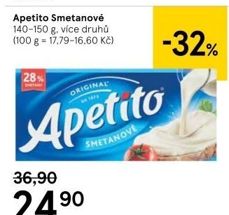 Sýr tavený Apetito
