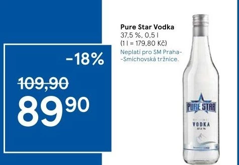 Vodka Pure Star