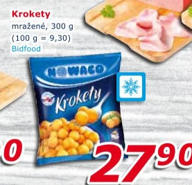 Krokety mražené Nowaco