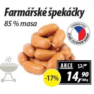 Špekáčky farmářské