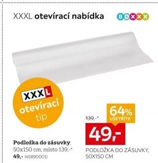 Podložka do zásuvky - šuplíku Homeware
