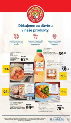 akční leták Tesco 23.9.2020-29.9.2020