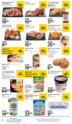 akční leták Tesco 23.9.2020-29.9.2020