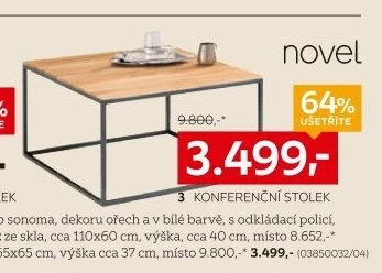 Konferenční stolek Novel