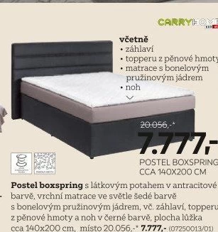 Postel Boxspring Carry Home