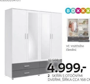 Šatní skříň Boxxx