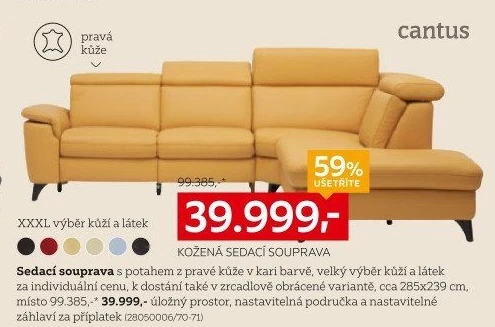 Sedací souprava Cantus