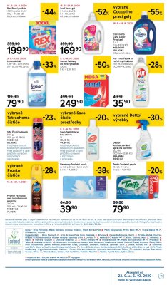 akční leták Tesco 23.9.2020-29.9.2020