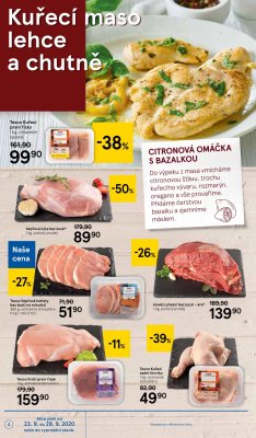 akční leták Tesco 23.9.2020-29.9.2020