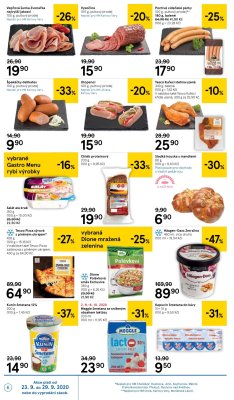 akční leták Tesco 23.9.2020-29.9.2020