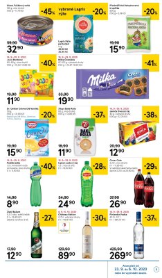 akční leták Tesco 23.9.2020-29.9.2020