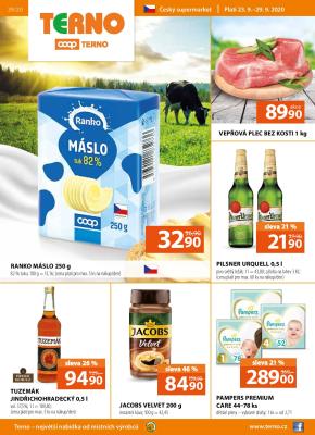 akční leták COOP 23.9.2020-29.9.2020