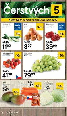akční leták Tesco 30.9.2020-6.10.2020