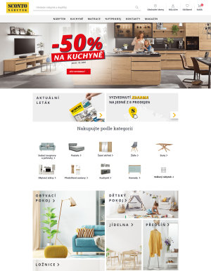 akční leták Sconto nábytek 29.9.2020-5.10.2020