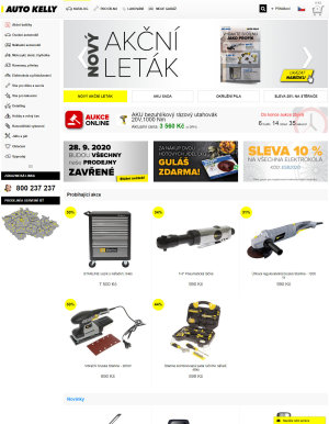 akční leták Auto Kelly 29.9.2020-5.10.2020