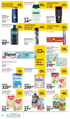 akční leták Tesco 30.9.2020-6.10.2020
