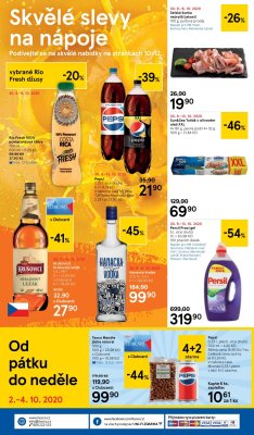 akční leták Tesco 30.9.2020-6.10.2020