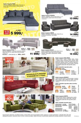 akční leták Sconto nábytek 2.10.2020-11.10.2020