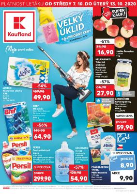 akční leták Kaufland 7.10.2020-13.10.2020