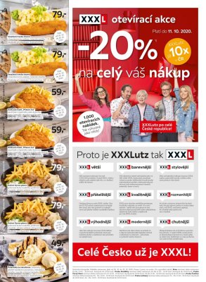 akční leták XXXLutz 5.10.2020-18.10.2020