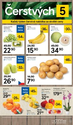 akční leták Tesco 7.10.2020-13.10.2020