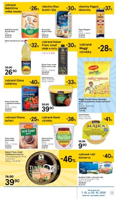 akční leták Tesco 7.10.2020-13.10.2020