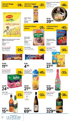 akční leták Tesco 7.10.2020-13.10.2020