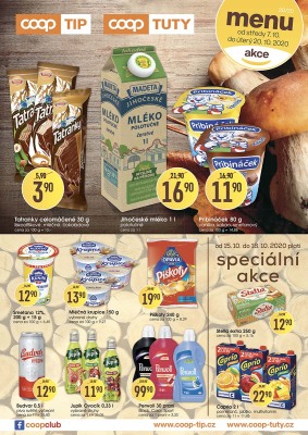 akční leták COOP 7.10.2020-20.10.2020