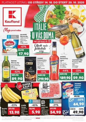 akční leták Kaufland 14.10.2020-20.10.2020